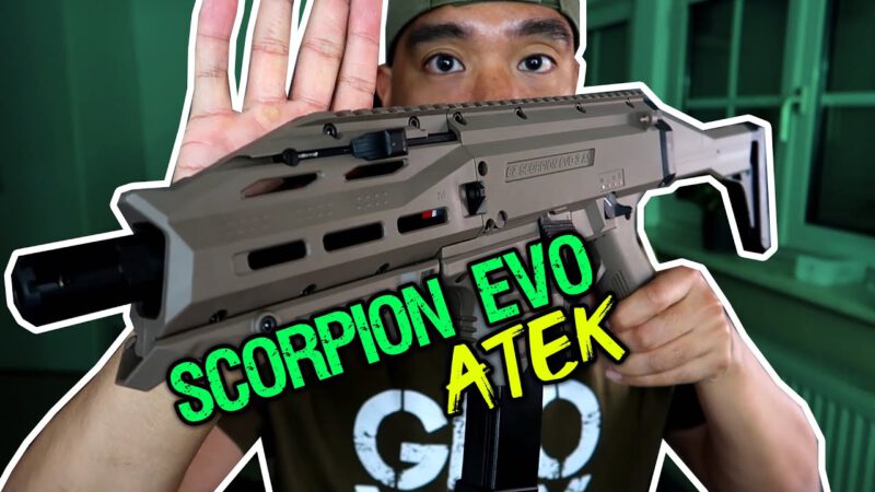CZ Scorpion EVO 3 ATEK Airsoft Review | Deutsch