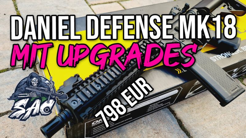 MK18 mit Upgrades | SAC Specna Arms SA E19 Edge Daniel Defense MK18 | Werbung